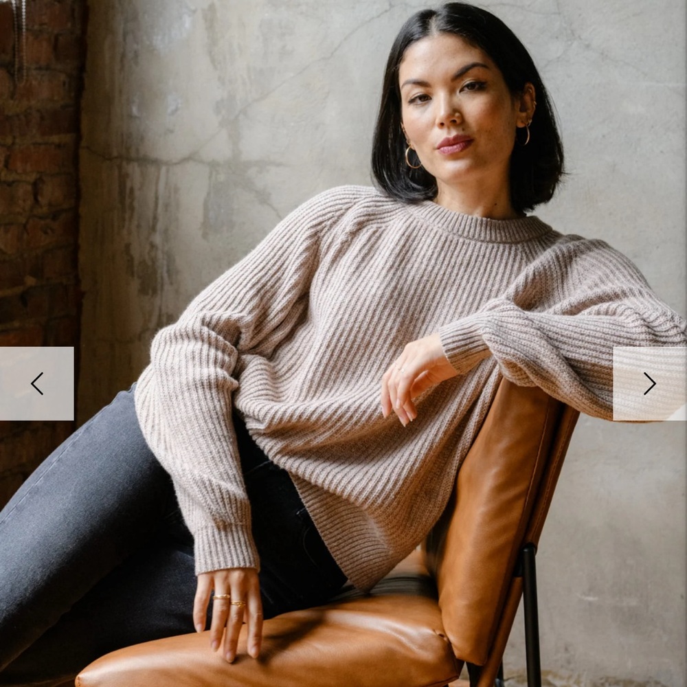 Able Rowan Rib Crew Sweater
